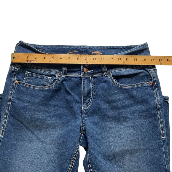 Seven7 Blue Ankle Jeans - Picture 7 of 13